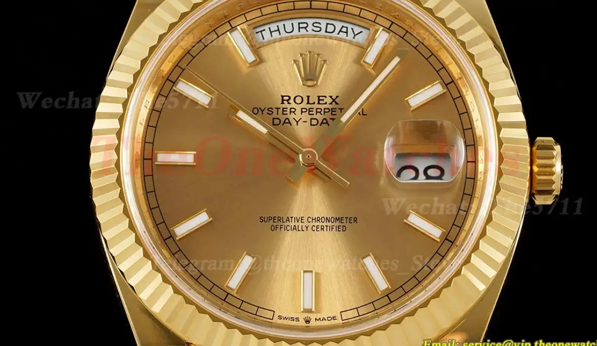 DayDate 228238 40mm Pres YG YG Gold Stk ARF VR3255