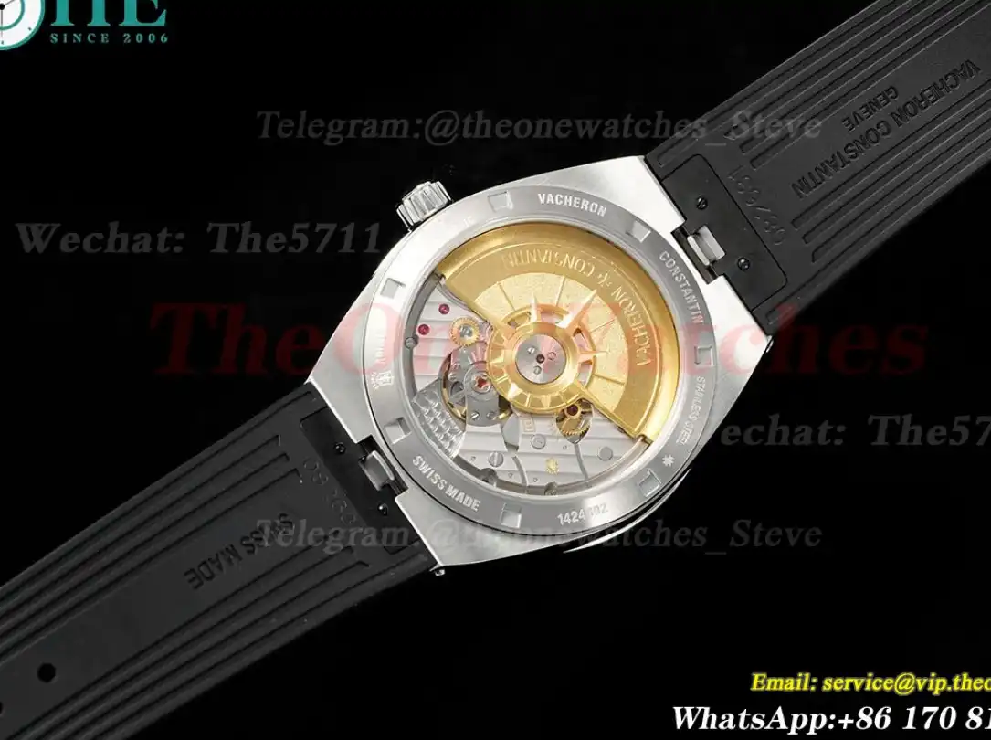 Overseas 4500V 41mm SS RU Blcak Dial MKS A5100