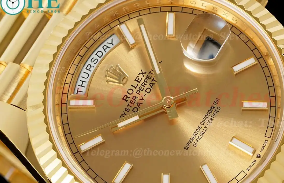 DayDate 228238 40mm Pres YG YG Gold Stk ARF VR3255