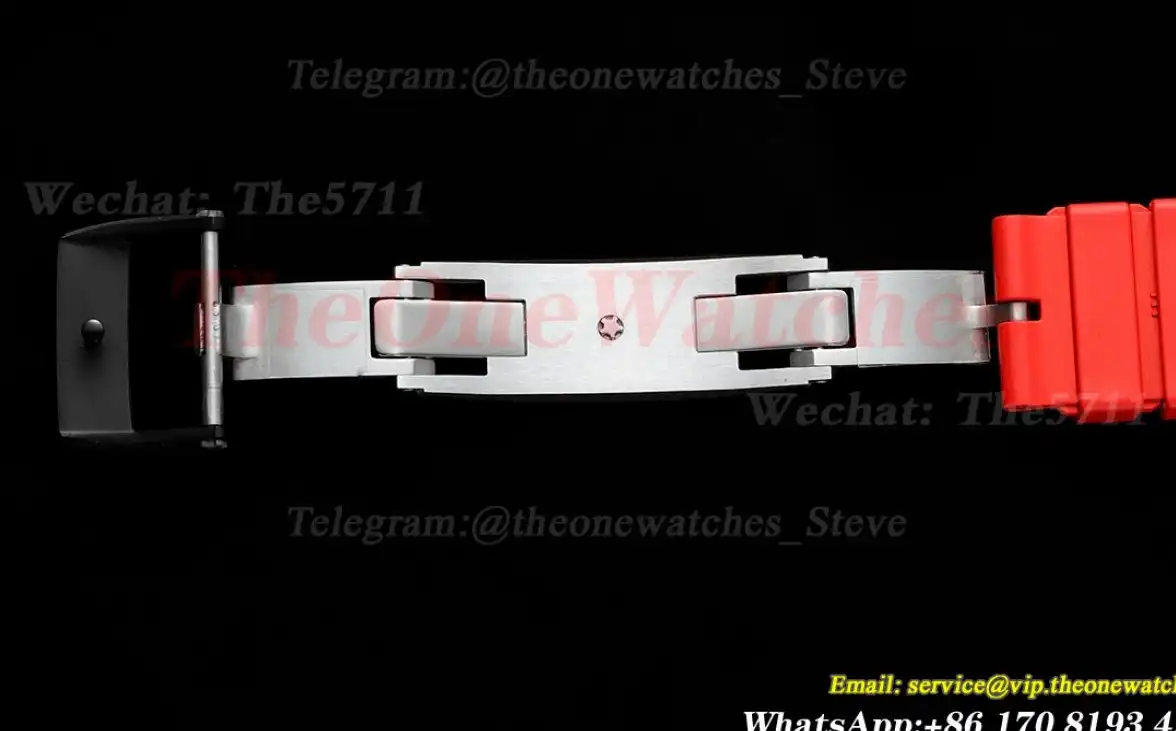 RM035-02 NTPT RU Red Case on Red Rubber Strap ZF V6 RMAL1