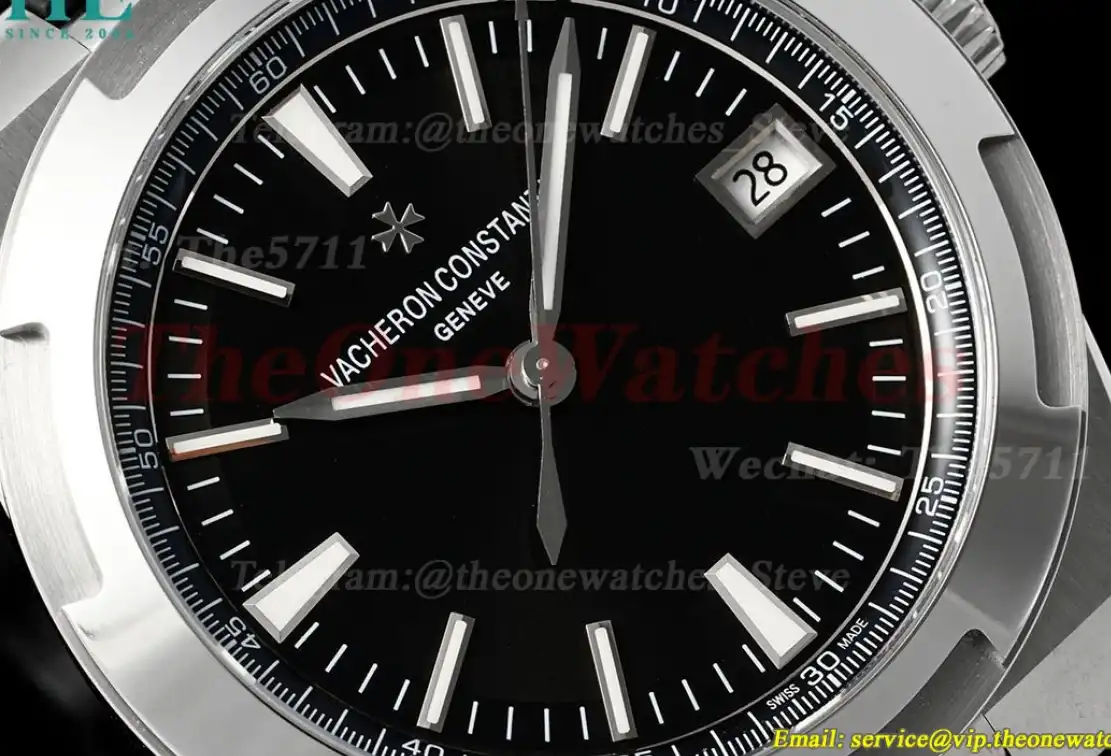 Overseas 4500V 41mm SS RU Blcak Dial MKS A5100