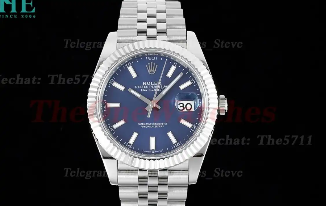 Datejust 126334 41MM Blue Stk 904L Jubilee Bracelet  ZF A2824