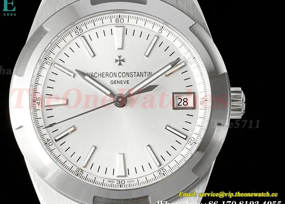 Overseas 4500V 41mm SS RU White Dial MKS A5100