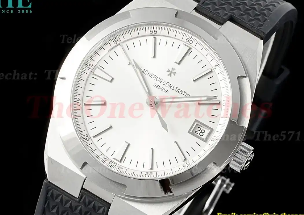 Overseas 4500V 41mm SS RU White Dial MKS A5100