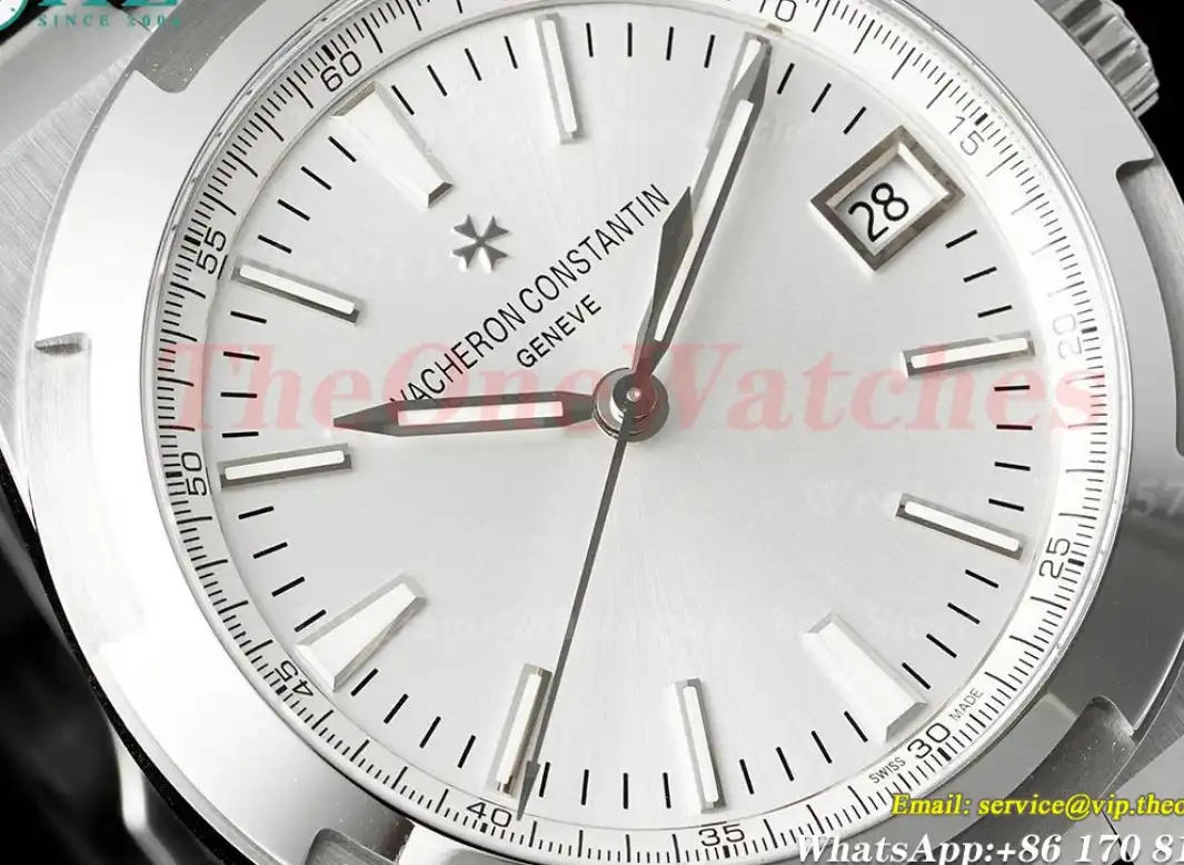 Overseas 4500V 41mm SS RU White Dial MKS A5100