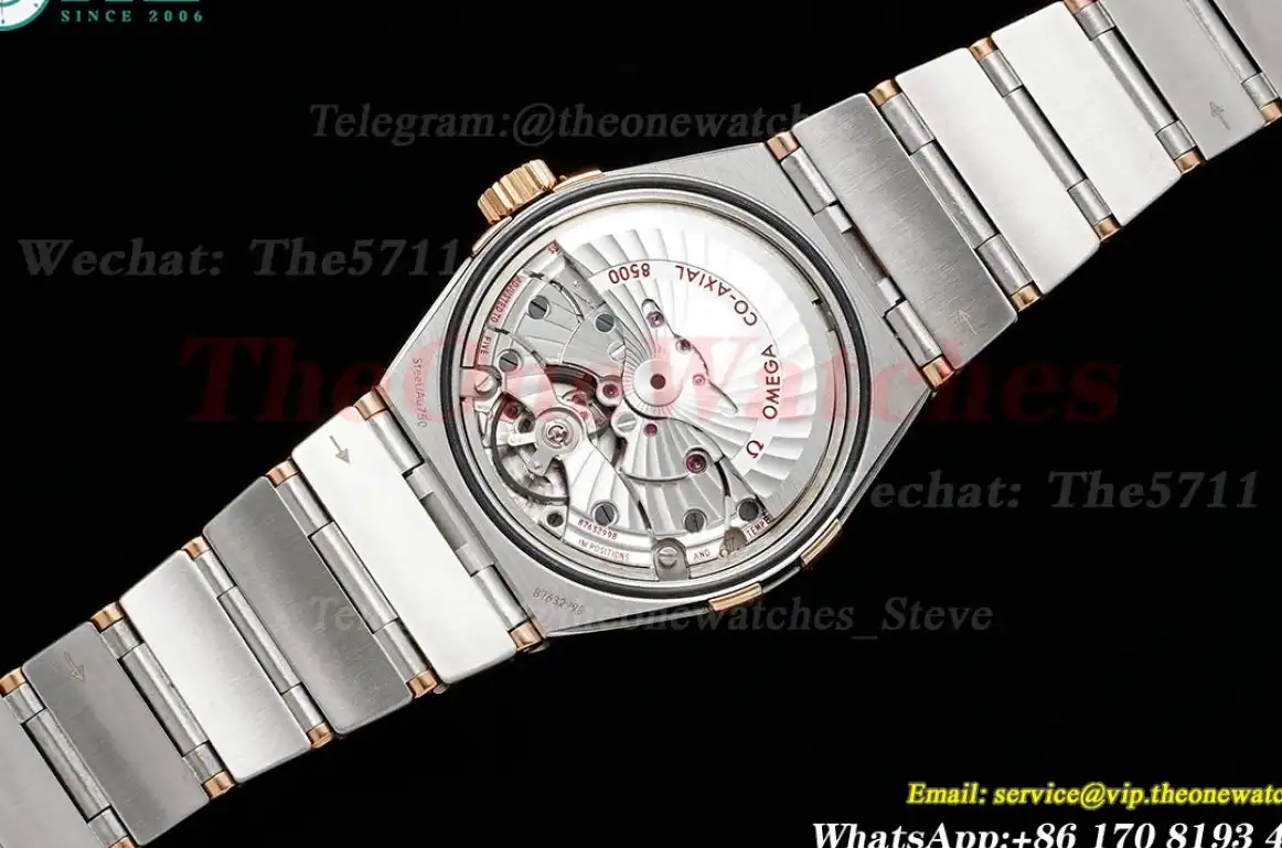 Constellation Co-Axial 38mm RG SS White VSF Asia 8500