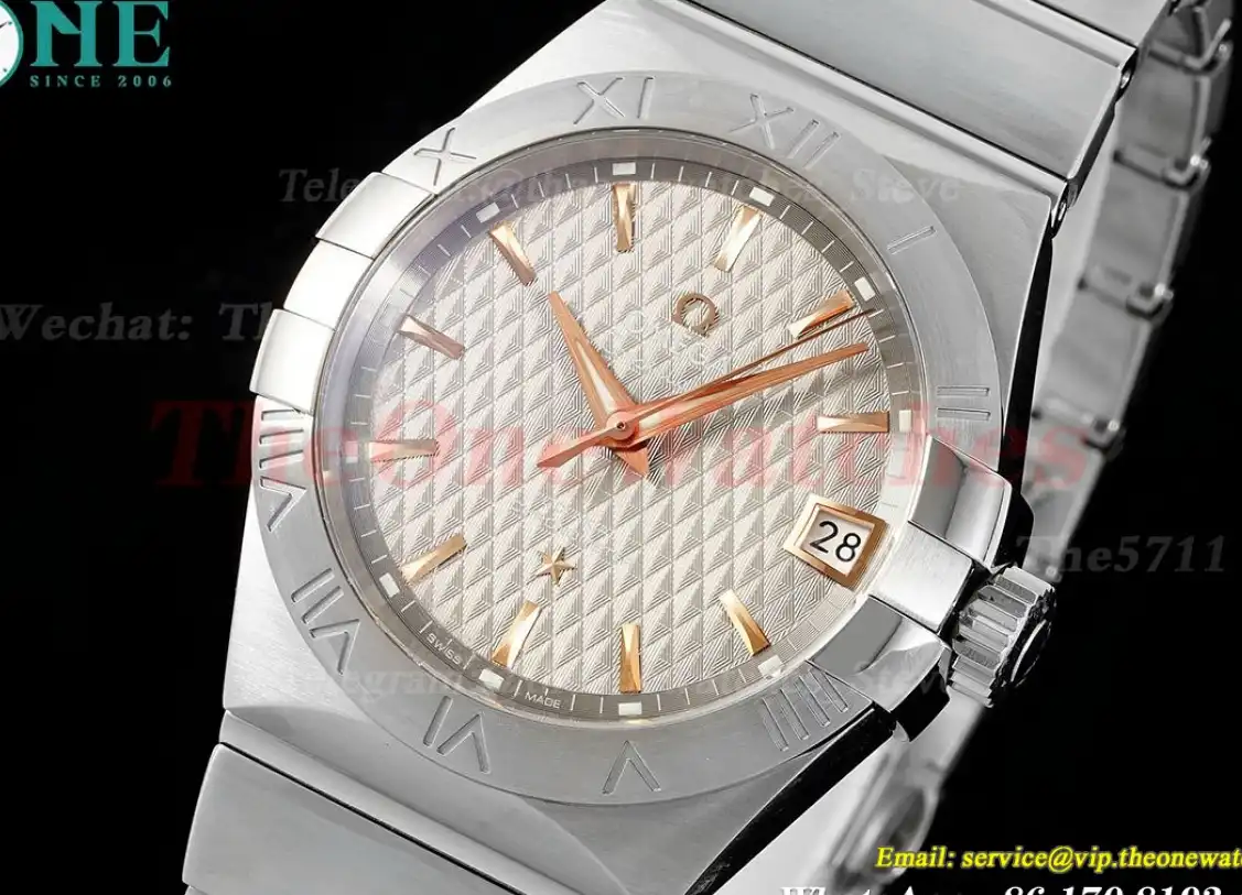 Constellation Co-Axial 38mm SS SS Beige Dial VSF Asia 8500