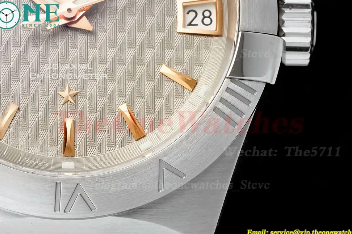 Constellation Co-Axial 38mm SS SS Beige Dial VSF Asia 8500