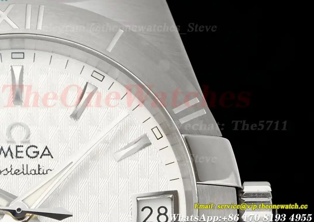 Constellation Co-Axial 38mm SS SS White VSF Asia 8500