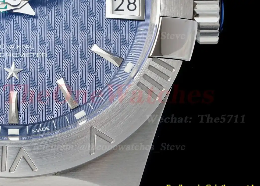 Constellation Co-Axial 38mm SS SS Blue VSF Asia 8500