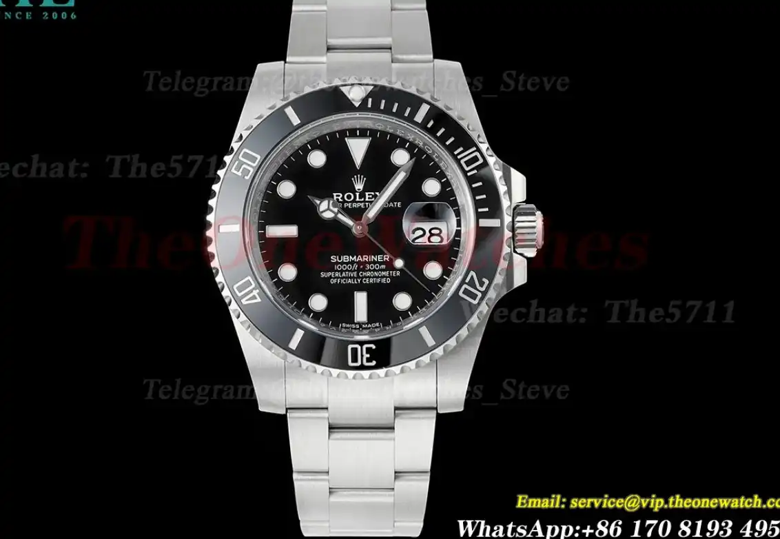 Submariner 116610LN 40mm SS SS Black Dial ARF VS3135