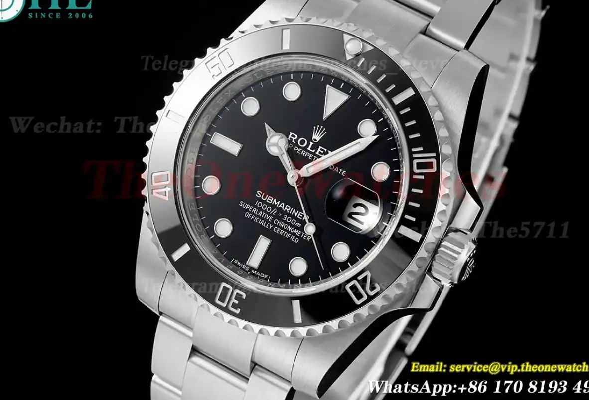 Submariner 116610LN 40mm SS SS Black Dial ARF VS3135