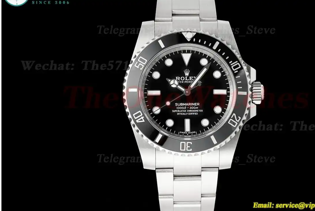 Submariner 114060 40mm SS SS Black Dial ARF VR3130