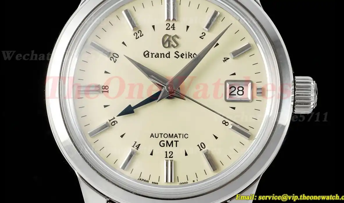 Elegance GMT 39.5mm Cream Dial GSF NH34