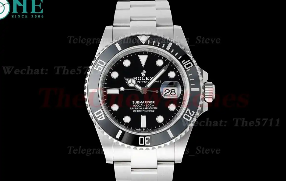 Submariner 126610LN SS SS Black Dial ARF VR3235