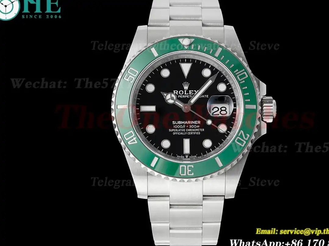 Submariner 126610LV Starbucks 41mm SS SS Black Dial ARF VR3235