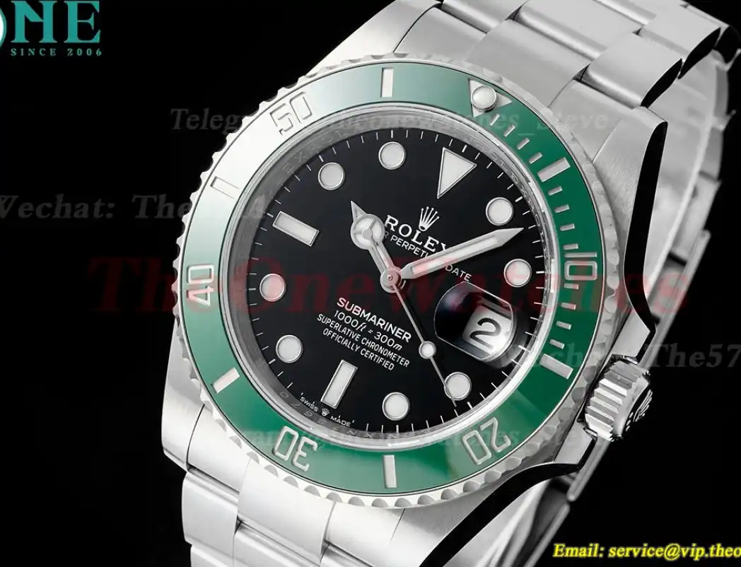 Submariner 126610LV Starbucks 41mm SS SS Black Dial ARF VR3235