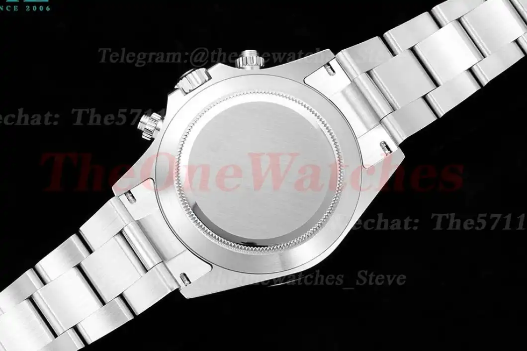 Daytona 116520 SS SS White Dial 316L WF A7750