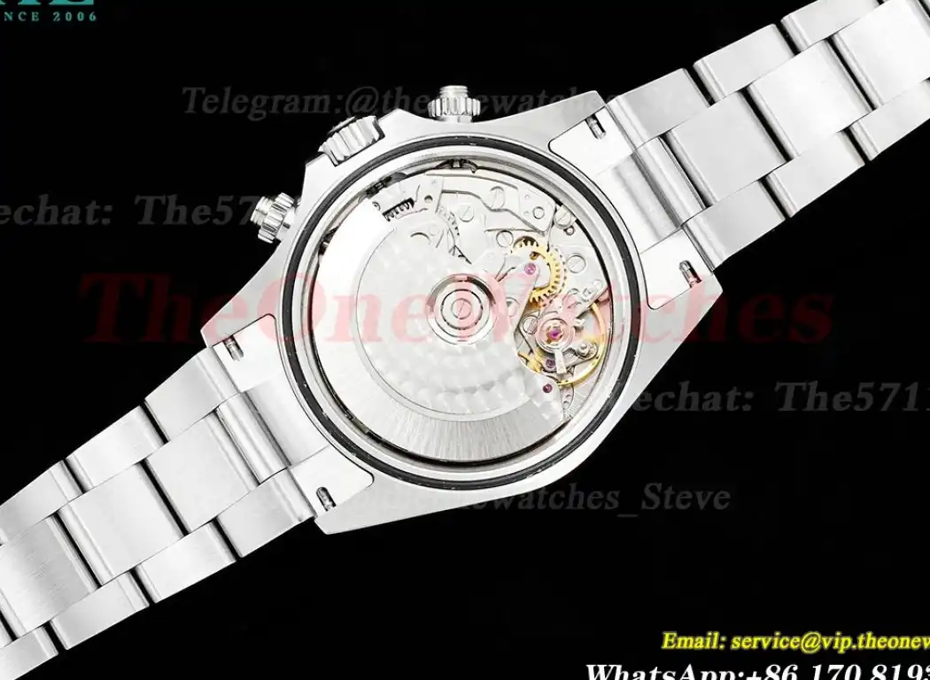 Daytona 116520 SS SS White Dial 316L WF A7750