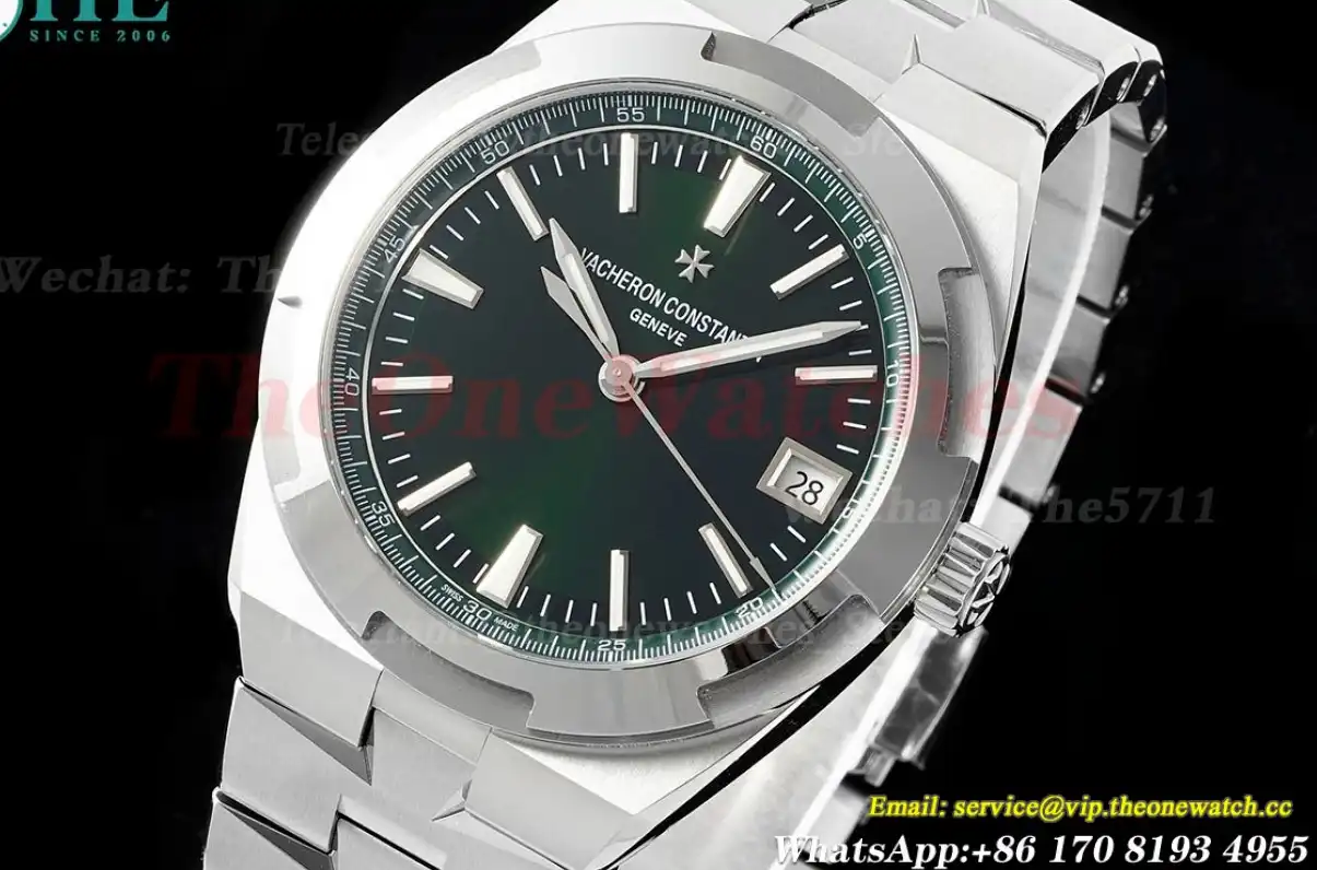 Overseas 4500V 41mm SS SS Green Dial MKS A5100