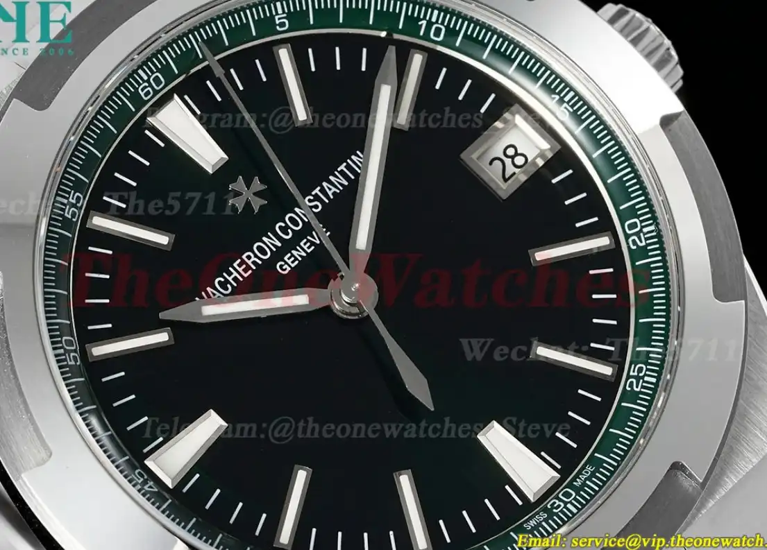 Overseas 4500V 41mm SS SS Green Dial MKS A5100