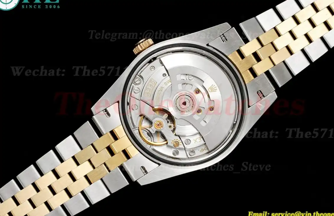 Datejust 126233 36mm Jub SS YG Gold Textured JDF V2 VR3235