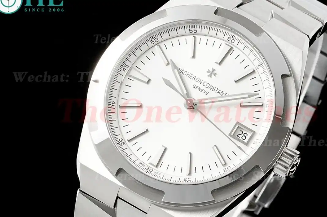 Overseas 4500V 41mm SS SS White Dial MKS A5100