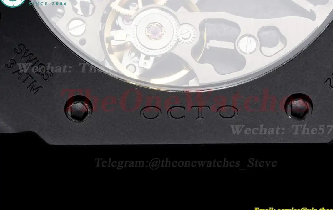 OCTO Finissimo 40mm DLC DLC Black dial BVF A138