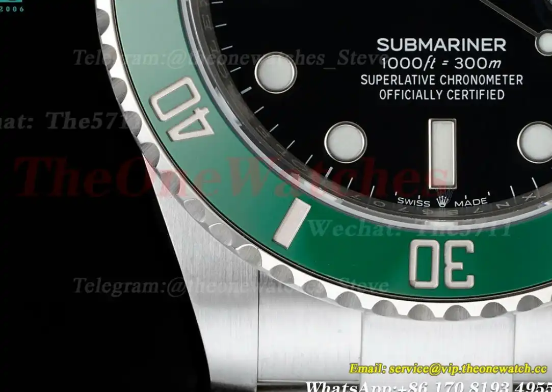 Submariner 126610LV Starbucks 41mm SS SS Black Dial ARF VR3235