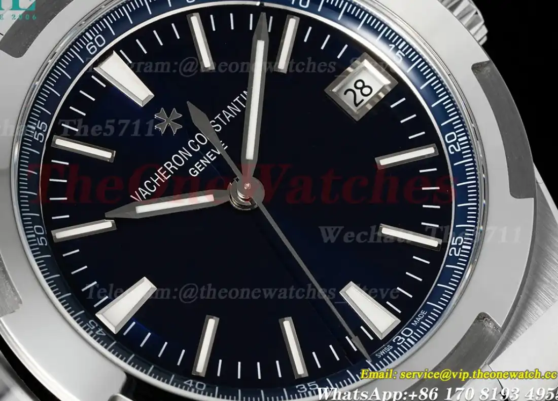 Overseas 4500V 41mm SS SS Blue Dial MKS A5100