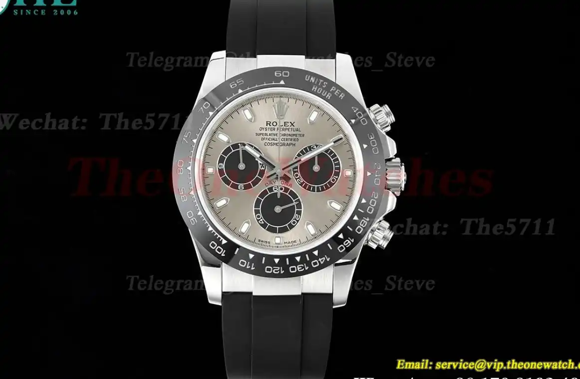 Daytona 116519 SS RU Grey Dial 316L WF A7750