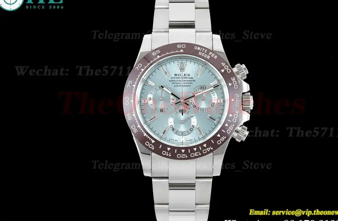 Daytona 116506 SS SS Ice Blue Dia BTF V2 SA4130