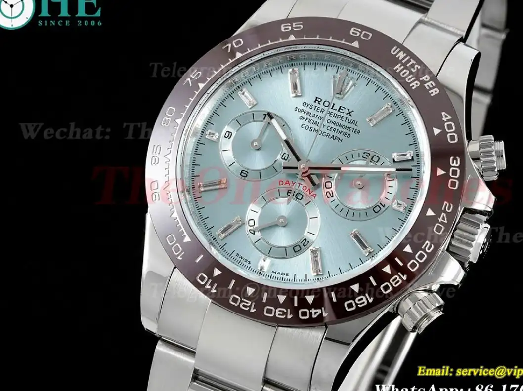 Daytona 116506 SS SS Ice Blue Dia BTF V2 SA4130