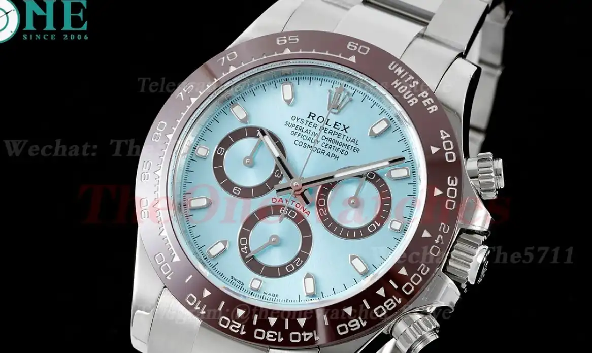 Daytona 116506 SS SS Ice Blue Stk BTF V2 SA4130