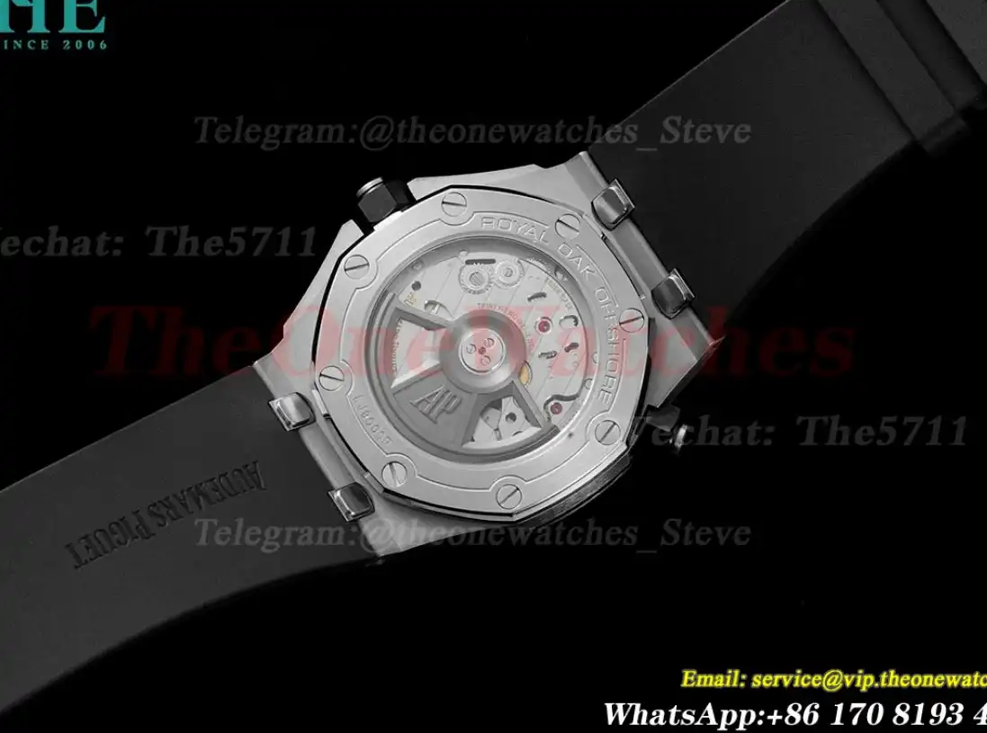 Royal Oak Offshore Diver 15720 42mm SS RU Black Stk APF A4308