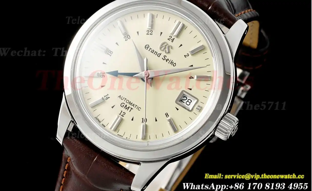 Elegance GMT 39.5mm Cream Dial GSF NH34