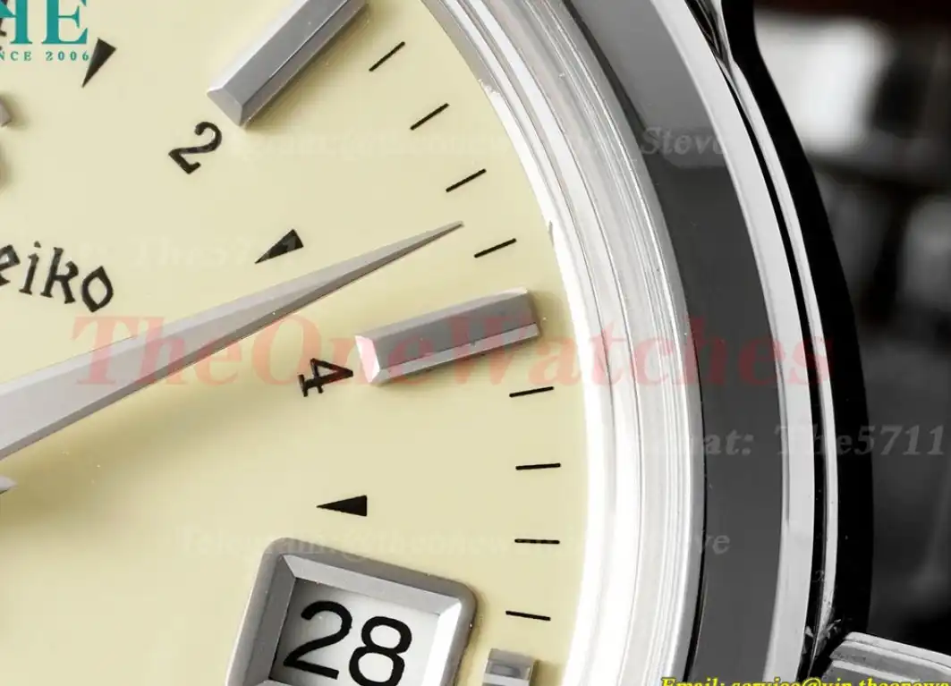 Elegance GMT 39.5mm Cream Dial GSF NH34