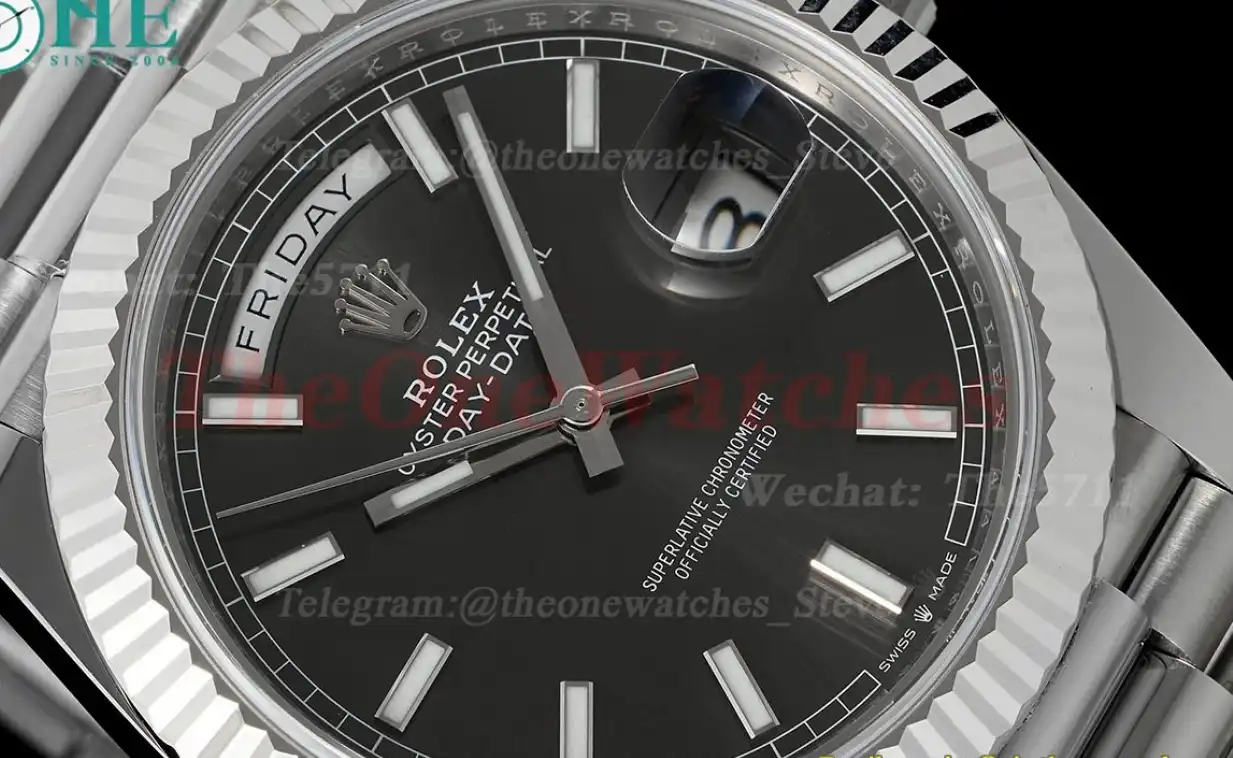 DayDate 228239 40mm Pres SS SS Grey Dial ARF VR3255