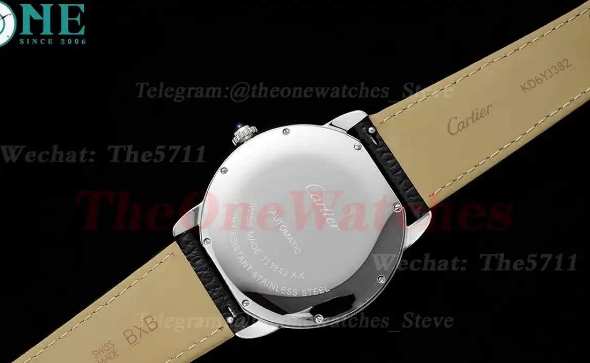 Ronde Solo Date 42mm Dia SS LE White Dial AF MY9015