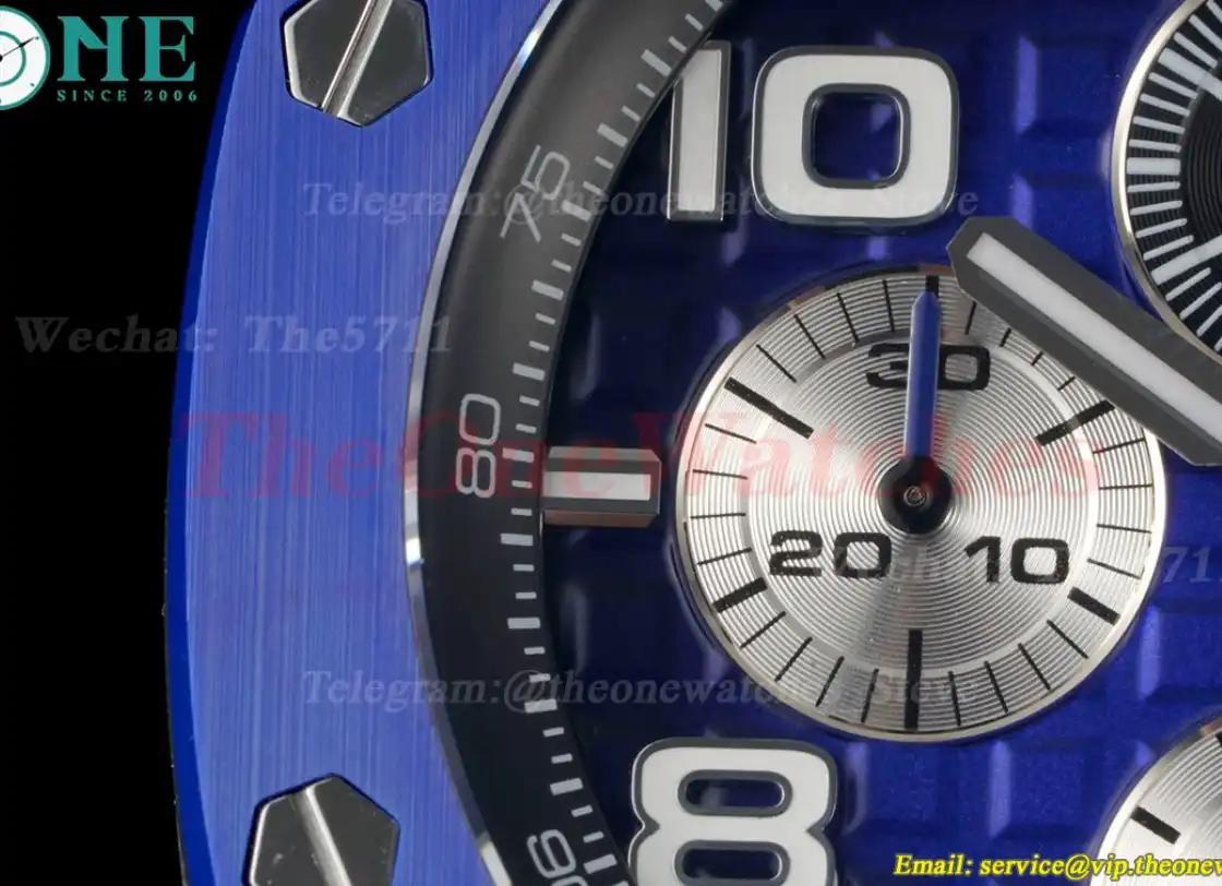 Royal Oak Offshore 2020 44mm Ceramic RU Blue Dial RSF A3126