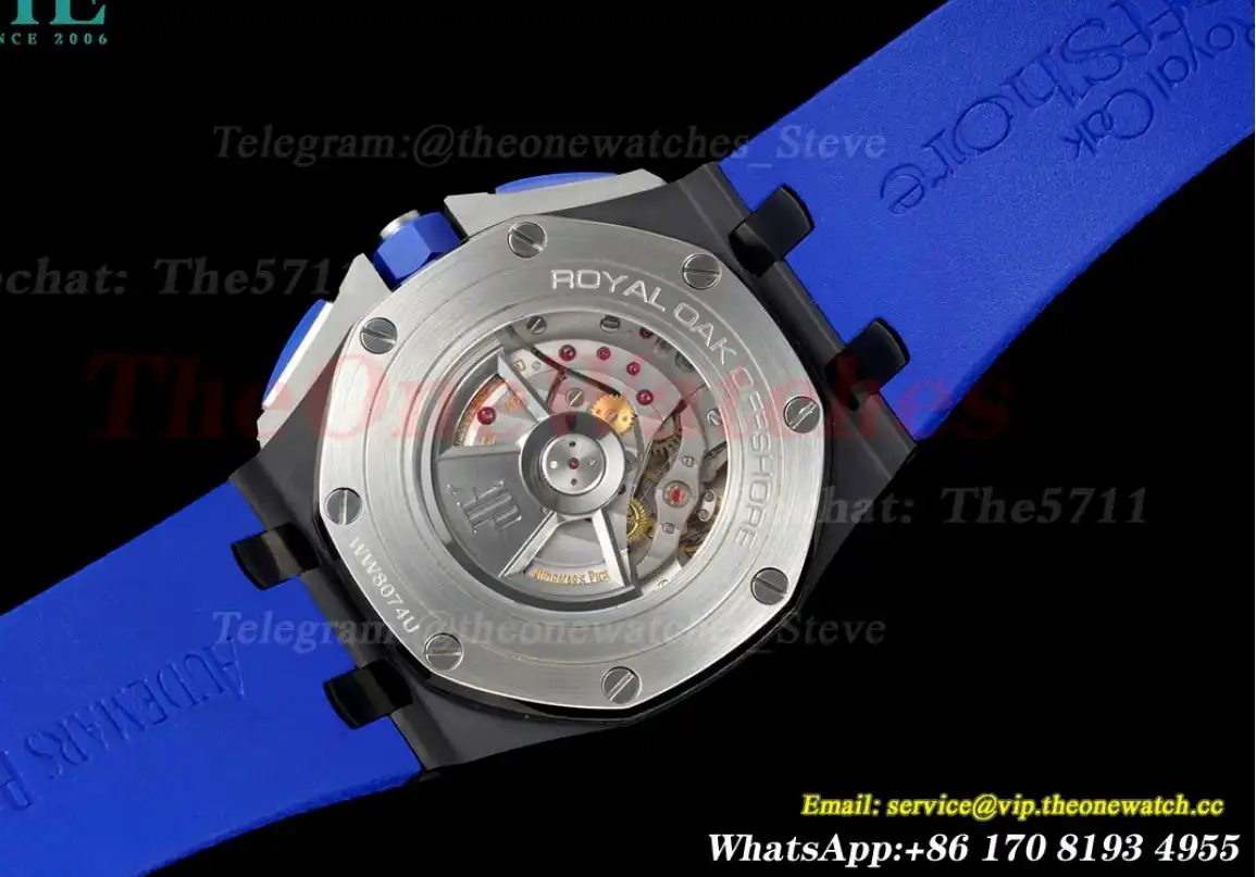 Royal Oak Offshore 2020 44mm Ceramic RU Blue Dial RSF A3126