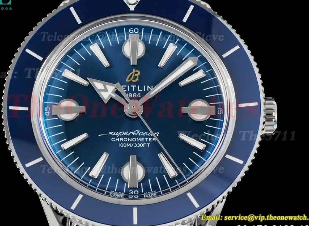 Superocean Heritage '57 42mm SS SS Blue GF A2824