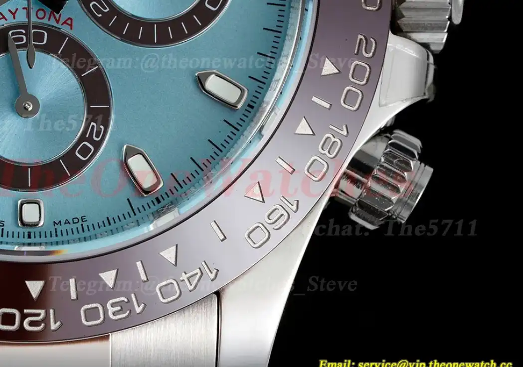 Daytona 116506 SS SS Ice Blue Stk BTF V2 SA4130