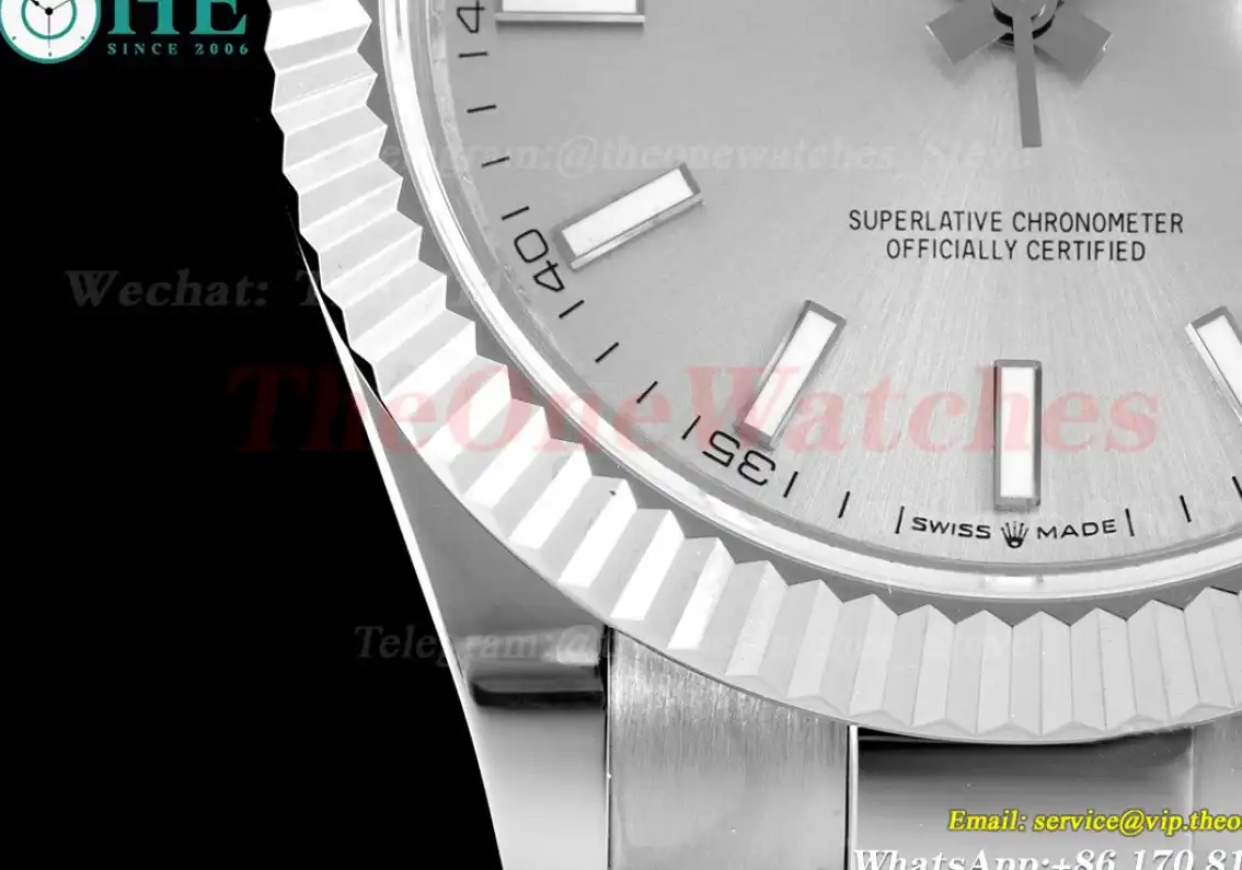 Datejust 126334 41mm Oyster 904L SS SS Silver Stk VRF VR3235