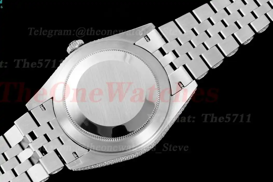 Datejust 41mm Full Diamonds 904L SS SS Dia Stk GMF A2824