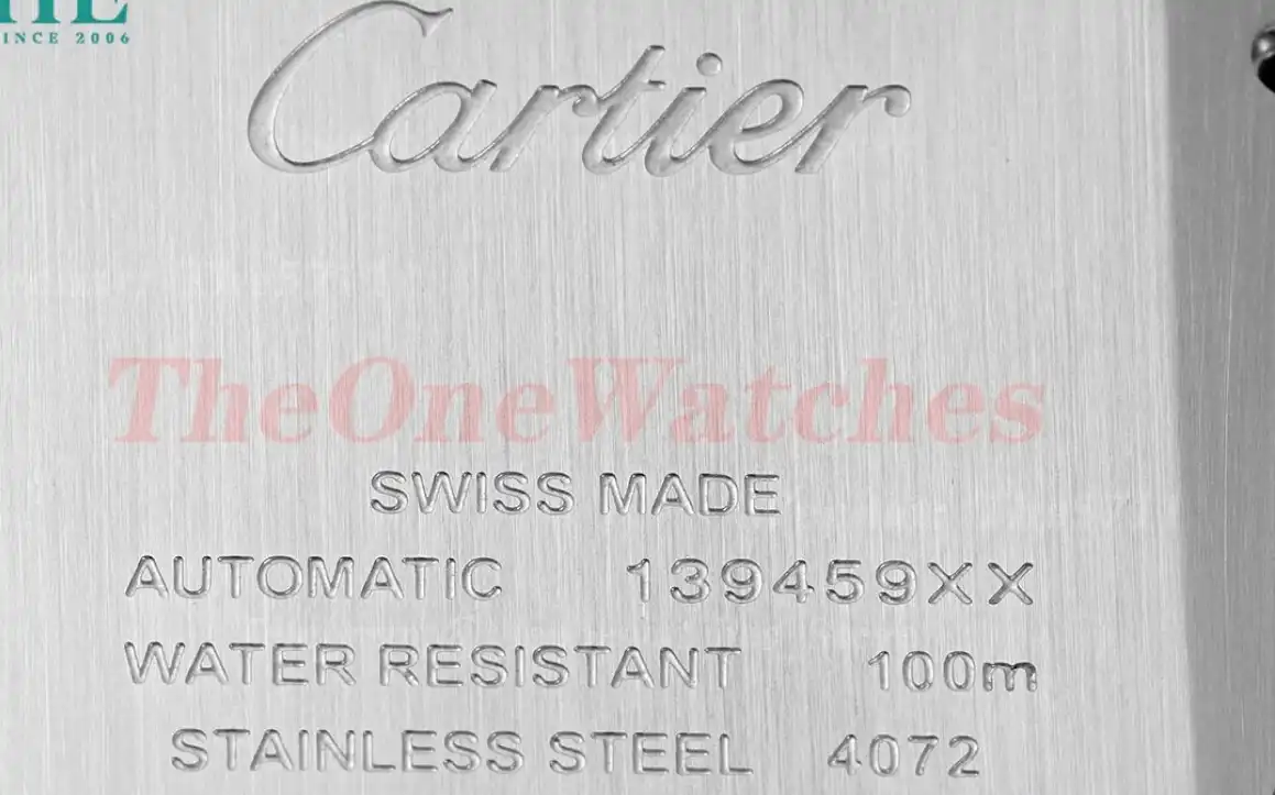 Santos De Cartier 40mm XL Black SS LE White AF MY9015