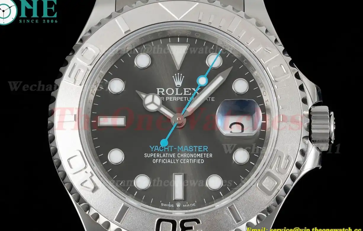 Yacht-Master 126622 40mm SS SS Grey Dot VRF VR3135