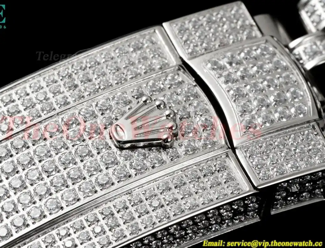 Datejust 41mm Full Diamonds 904L SS SS Dia Stk GMF A2824