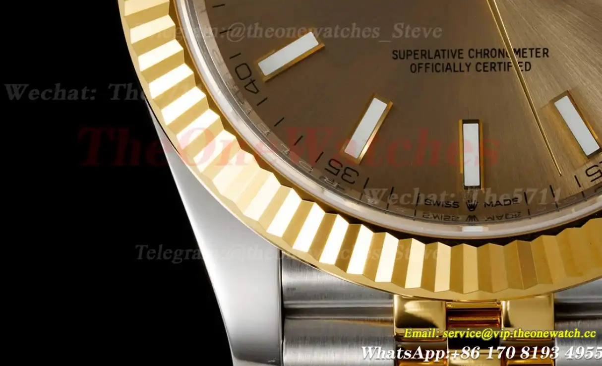 Datejust 126333 41mm Jubilee 904L SS YG Gold Stk VSF VS3235