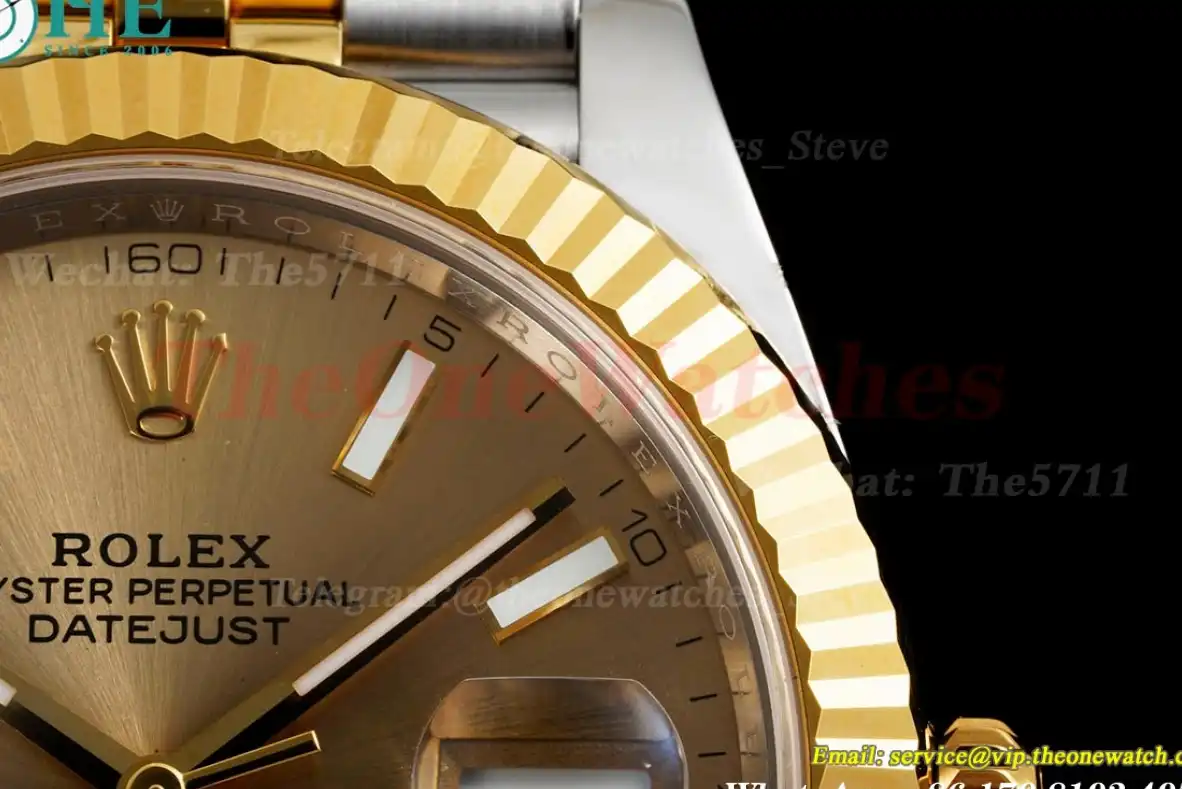 Datejust 126333 41mm Jubilee 904L SS YG Gold Stk VSF VS3235